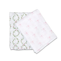 Cotton Muslin Swaddle Blankets - 2 pack