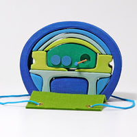 Mobile Home - Blue Green