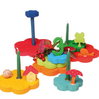 Deco Flower Stacking Tower