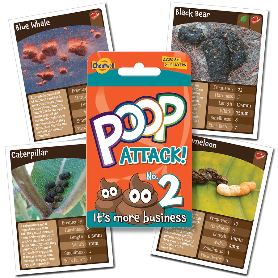 Poop Attack 2! Card Game