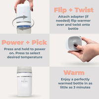 Portable Bottle Warmer Pro