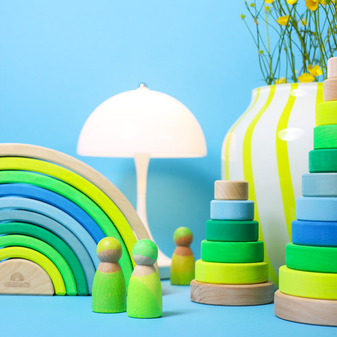 Wood Neon Friends