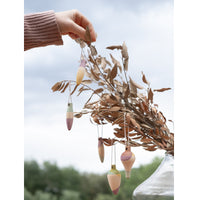 Wood Twinkle Mist Ornaments