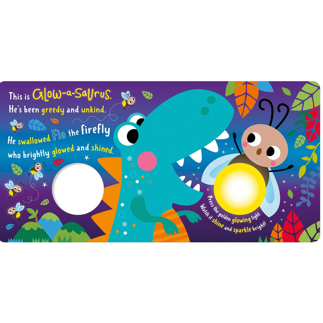 Glow-a-Saurus Board Book