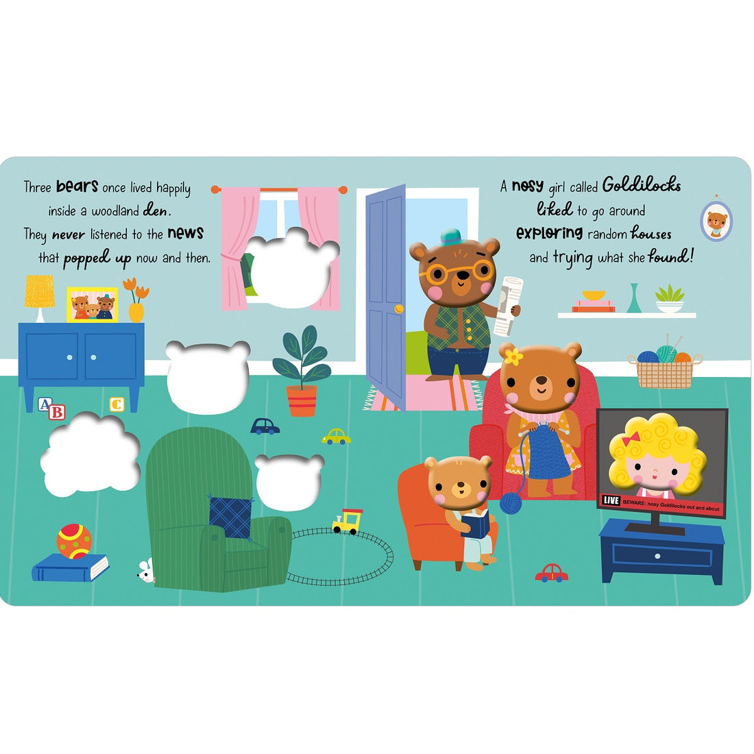 Goldilocks and the Three Bears Board Book