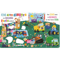 Never Touch The Dirty Diggers! Board Book