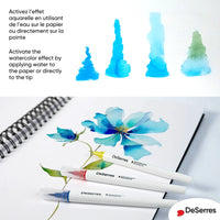 Set of 24 Watercolor Markers