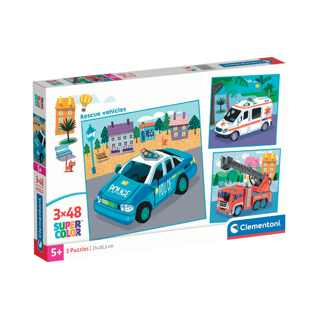 Puzzles - 3 x 48 piece