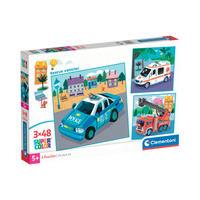 Puzzles - 3 x 48 piece