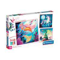 Puzzles - 3 x 48 piece