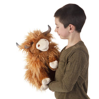 Highland Cow Puppet