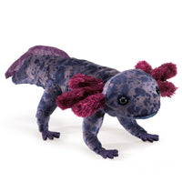 Black Axolotl Finger Puppet