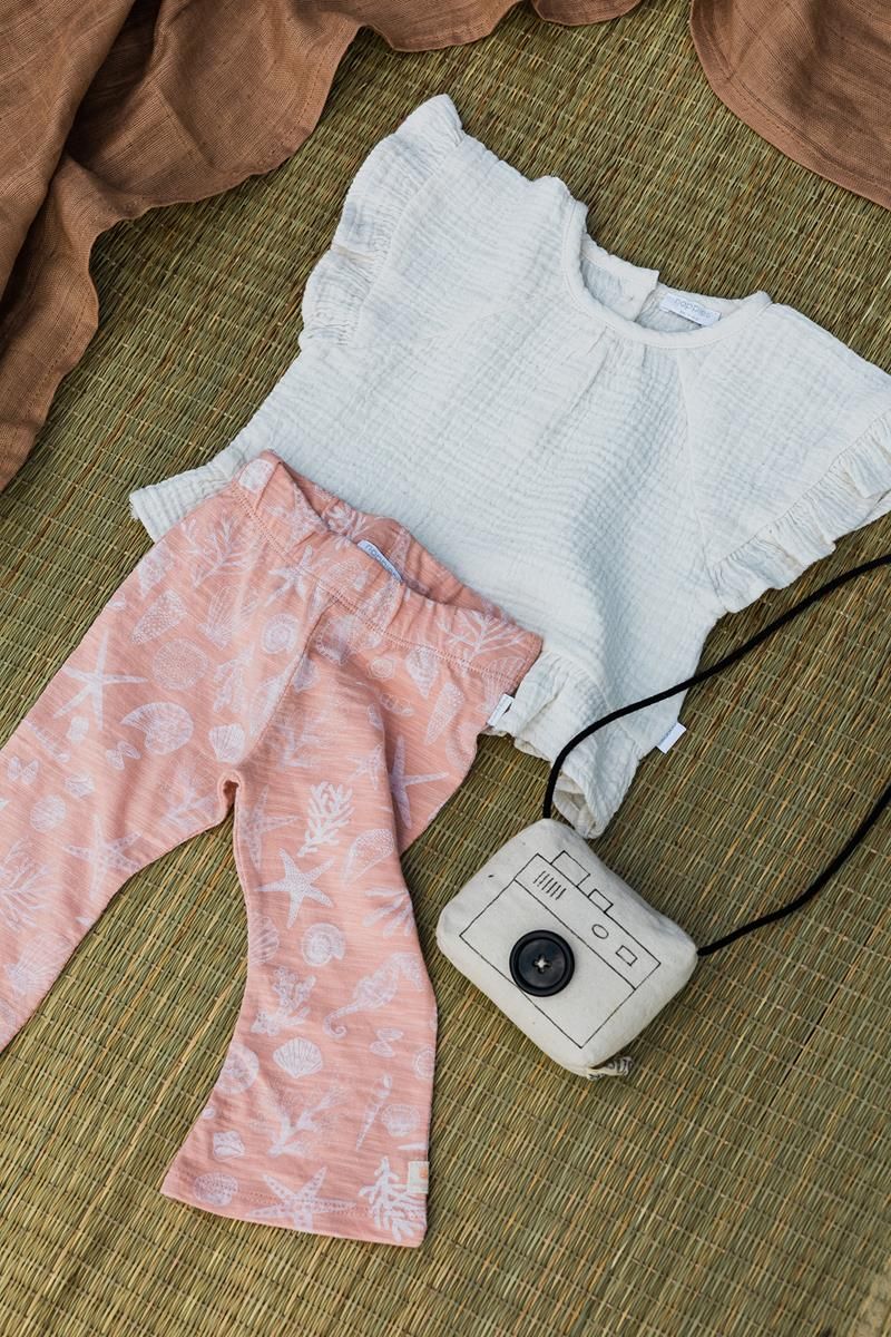 Baby Girls Coolidge Flared Print Legging