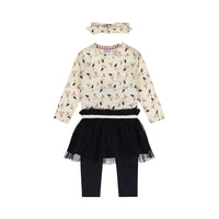 Girl's Dress & Headband Set