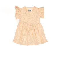 Baby Ruffle Sleeved Dress & Headband