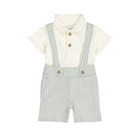 Baby Boys' Polo Shirt & Romper Set