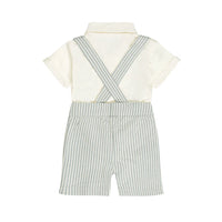Baby Boys' Polo Shirt & Romper Set