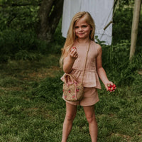 Koko Noko Girls' Soft Pink Short Set