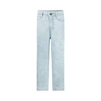 Girls' Wide Leg Light Blue Jeans
