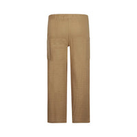 Girls' Muslin Wide Leg Trousers