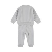 Boys' Two Piece Ribbed Jogger Set