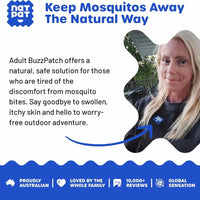 Adult Buzz Patch Mosquito Repellent Patches