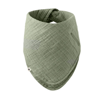 Organic Muslin Cotton Bandana Bib