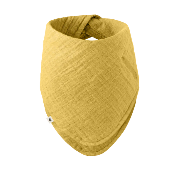 Organic Muslin Cotton Bandana Bib