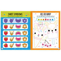 Balloon Stickers Foodie Cuties Activity Book