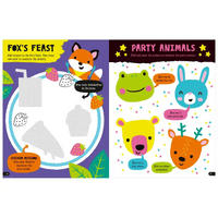 Amazing Animals Make Your Own Stickers Activity Book