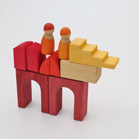 Wood Building World Desert Play (26 pc)