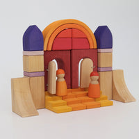 Wood Building World Desert Play (26 pc)