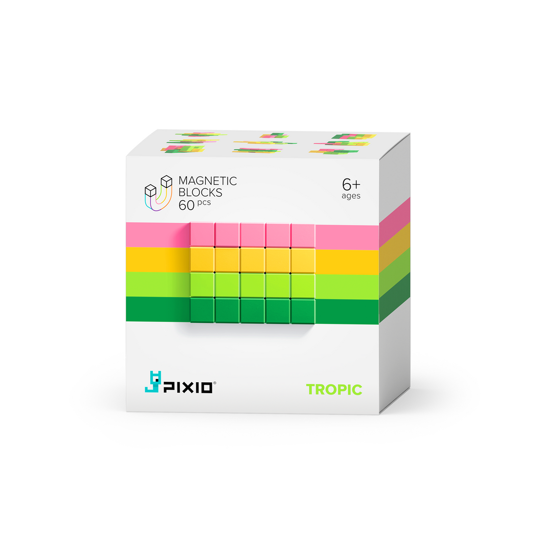 Magnetic Blocks Abstract Series