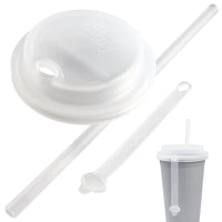 24 oz Tumbler Lid and Straw