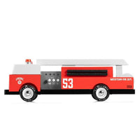 Americana Wooden Fire Truck Toy