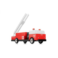 Americana Wooden Fire Truck Toy
