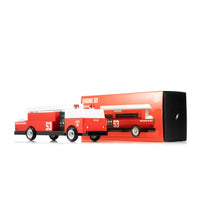 Americana Wooden Fire Truck Toy