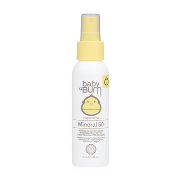 Baby Bum SPF50 Mineral Spray Sunscreen 3oz EX 09/24