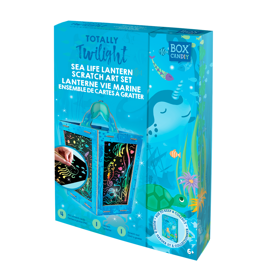 Totally Twilight Lantern Scratch Art Sets