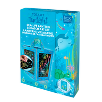 Totally Twilight Lantern Scratch Art Sets