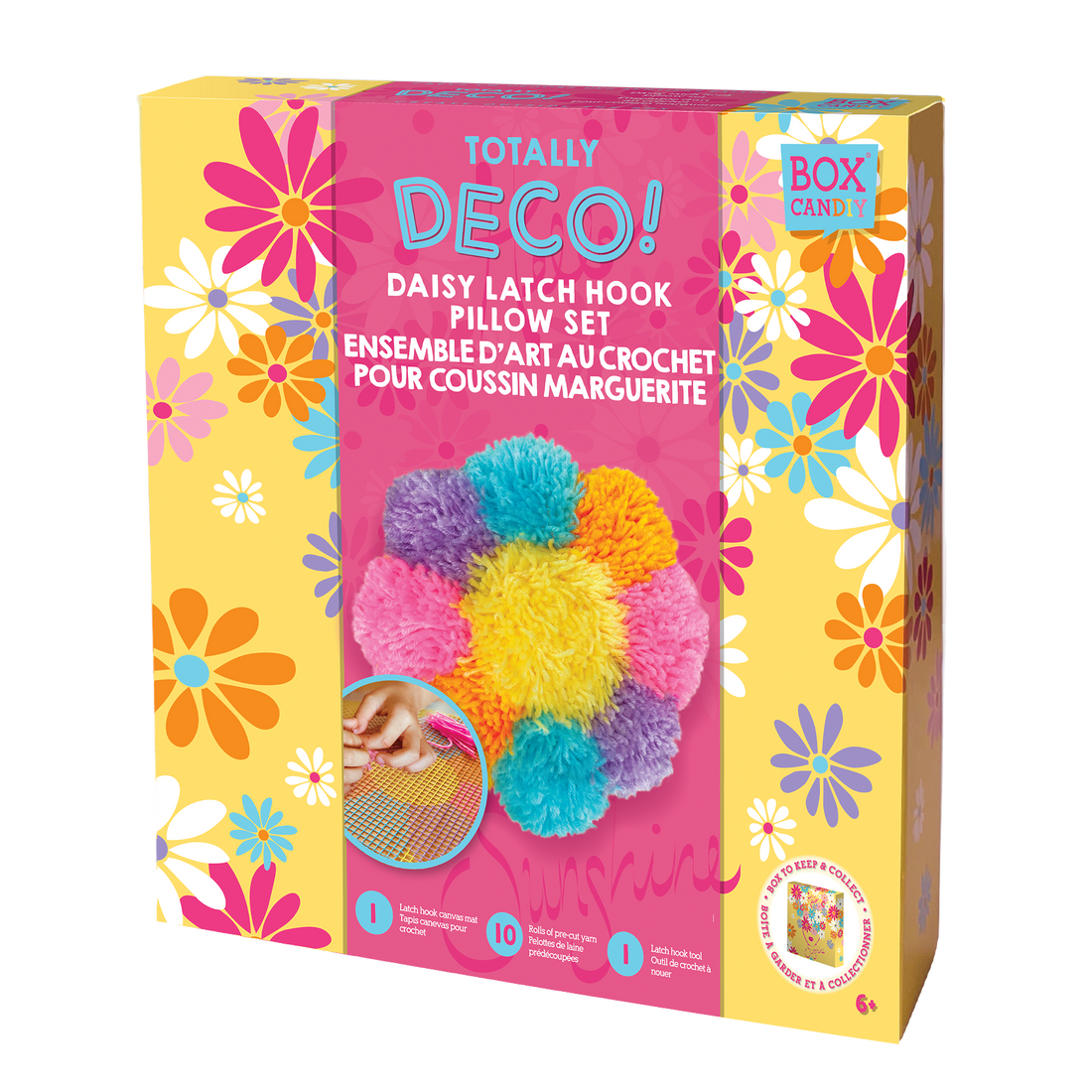 Totally Deco - Daisy Pillow Craft Kit