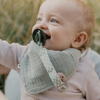 Organic Muslin Cotton Bandana Bib