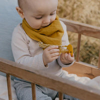 Organic Muslin Cotton Bandana Bib