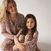 Ladies Collared Pajama Set