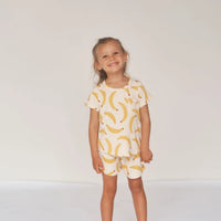 Kids Bamboo Lounge Shortie Set
