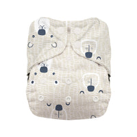 Natural One Size All in One Cloth Diaper
