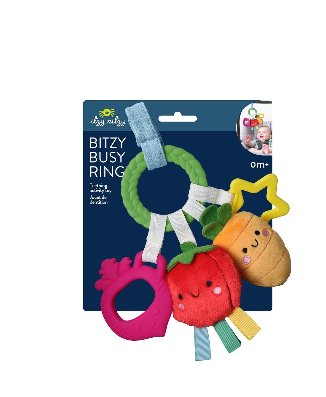 Bitzy Busy Teething Ring