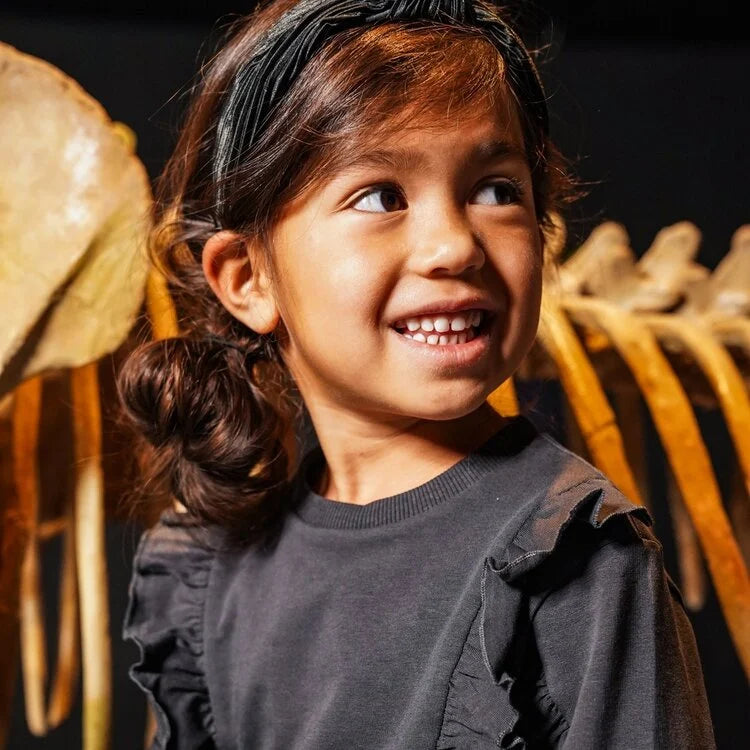 Girls Ruffled Sweater