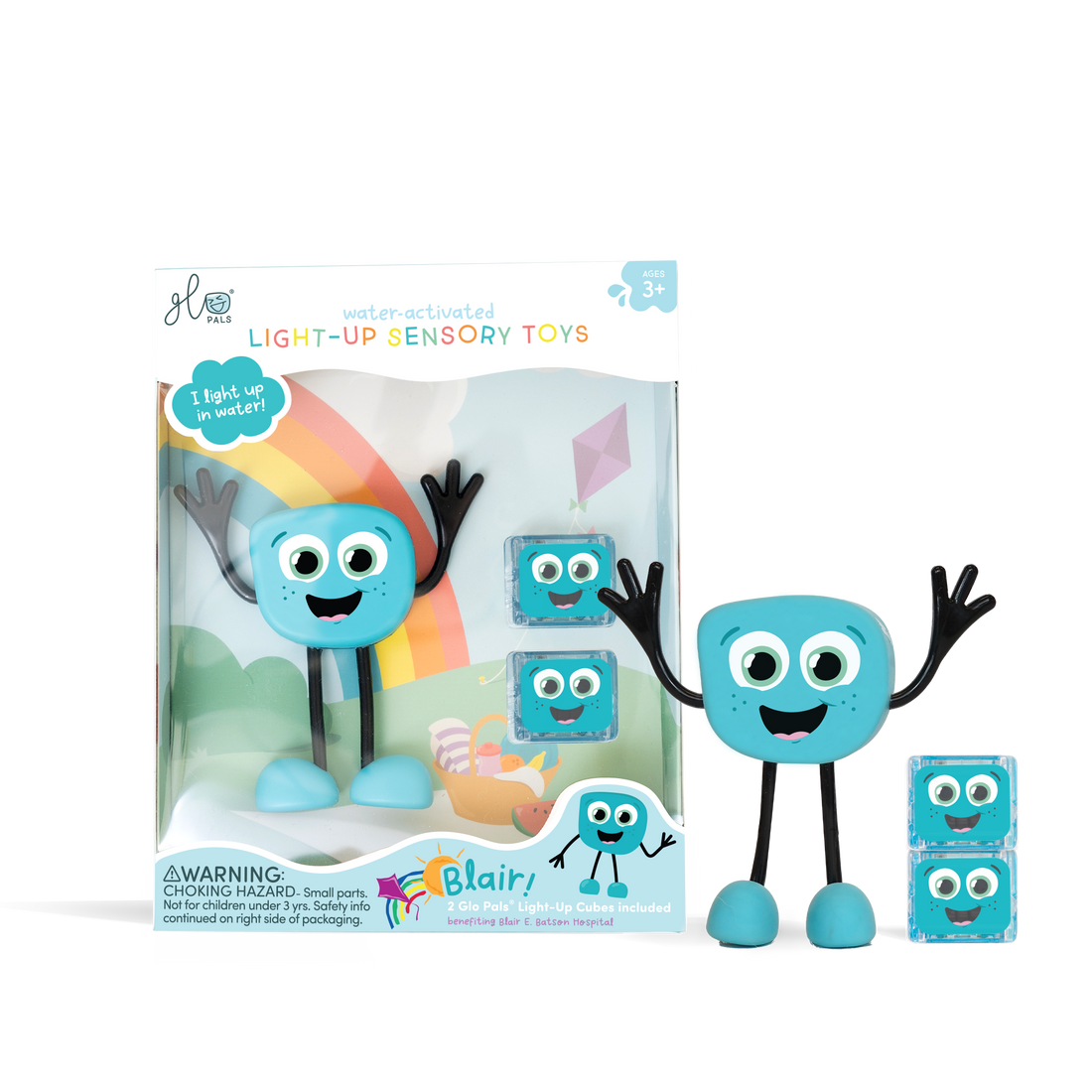 GloPals Character & 2 Cube set