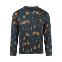 Boys Long Sleeve Adventurous Print